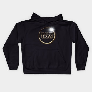 eclipse texas Kids Hoodie